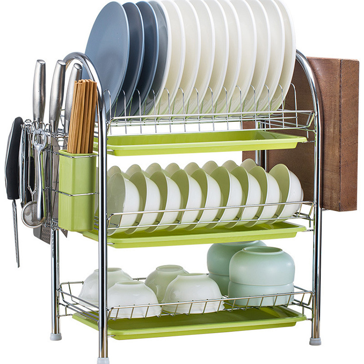 3 tier sink dry the dish rack drain storage water drain rack storage holders storage shelf rack