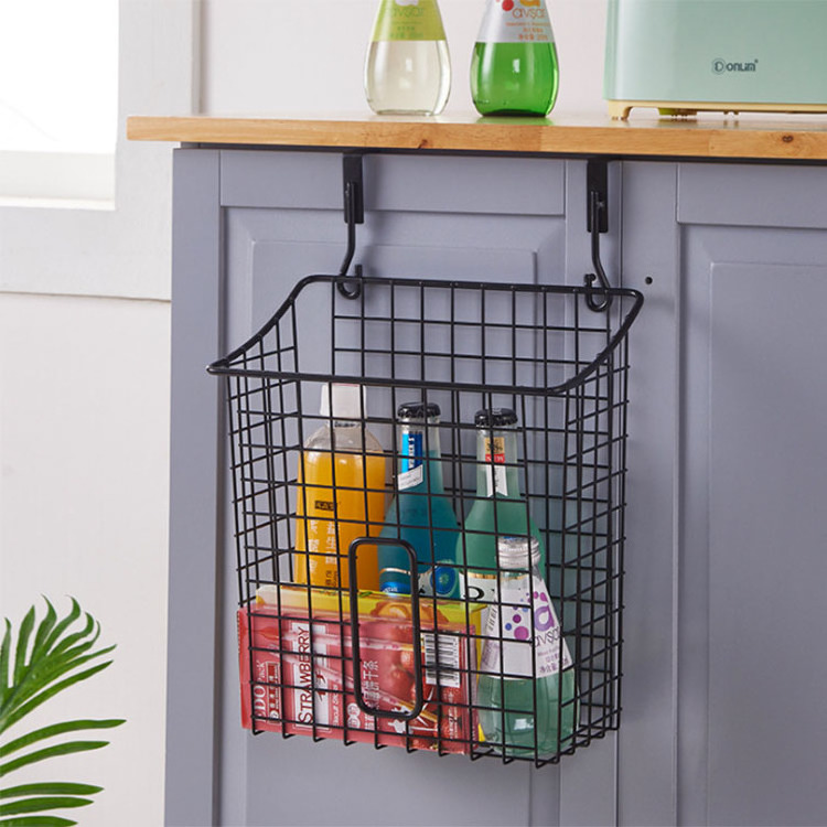 Diversified Grid Storage Basket Over The Cabinet Steel Wire Sink Organization for Kitchen & Bathroom