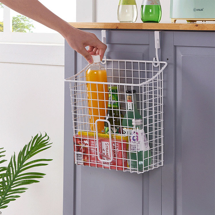 Diversified Grid Storage Basket Over The Cabinet Steel Wire Sink Organization for Kitchen & Bathroom