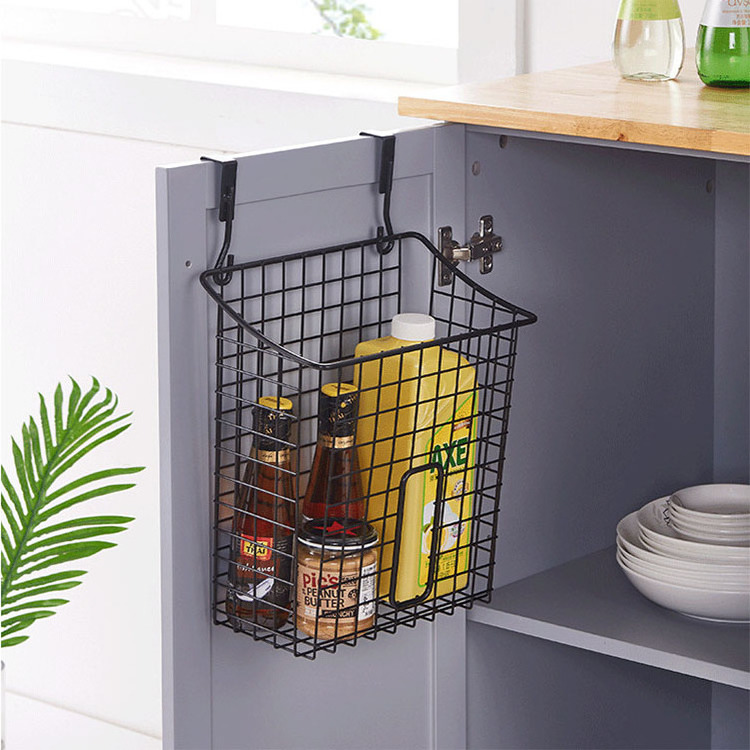 Diversified Grid Storage Basket Over The Cabinet Steel Wire Sink Organization for Kitchen & Bathroom