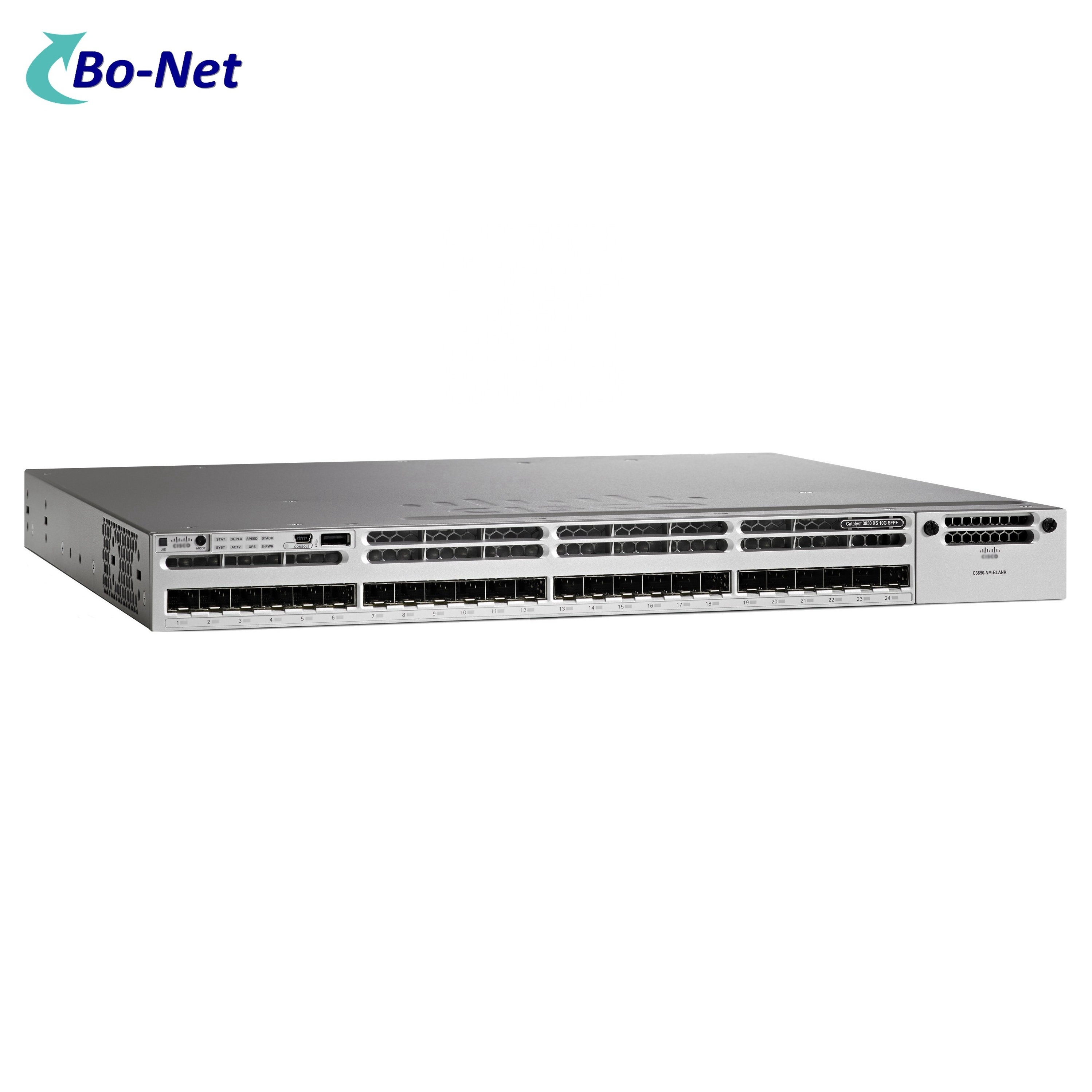 3850 24 Port 10G Fiber Switch IP Services WS-C3850-24XS-E best sell switches brands