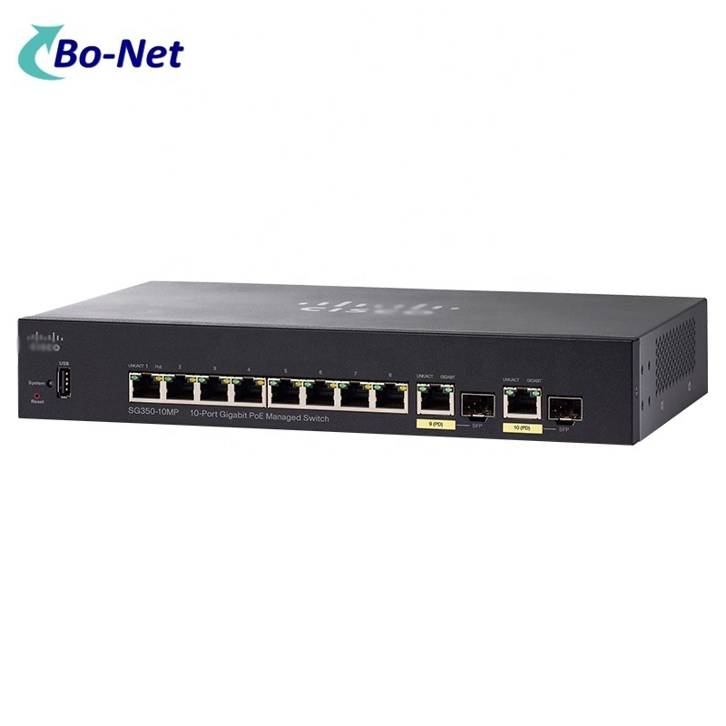 SG350-10MP-K9-CN SG350-10MP 10 Port Gigabit POE Managed Switch