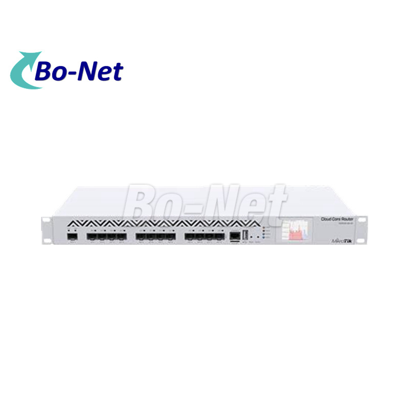 MikroTik CCR1016-12S-1S+ twelve ports and one SFP port for 10G connectivity with a cutting edge 16 coreTilera CPU router