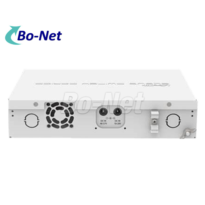 MikroTik CRS112-8P-4S-NIM autosensing 802.3af/at PoE+ and Passive PoE and 8 Gigabit RJ45 Port PoE desktop wireless switch