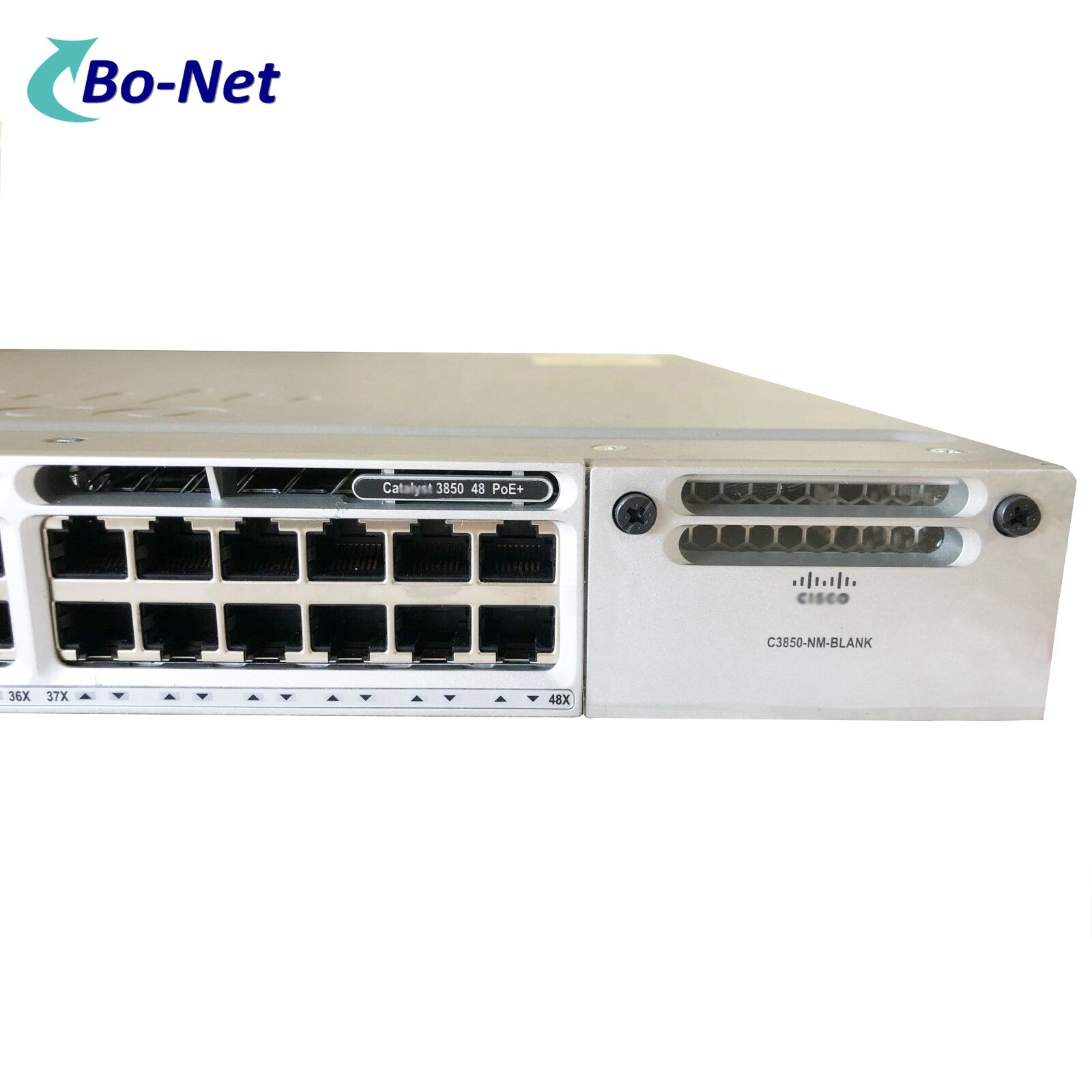 WS-C3850-48P-S 3850 Switch 48 Port Gigabit Ethernet PoE + IP Services Switch 715WAC Power