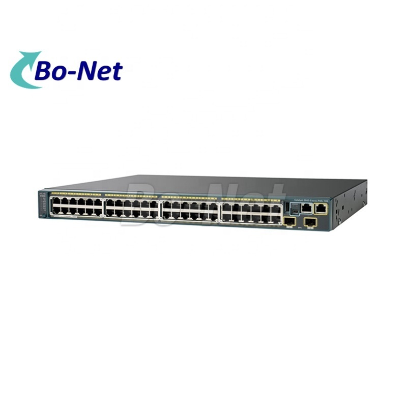 Used WS-C2960S-F48FPS-L 2960S Series 48 port POE 740W 4 x SFP network Switch