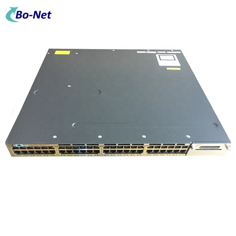 second hand switch WS-C3750X-48PF-L 3750x 48port Gigabit POE Network Switch