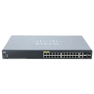 SG350X-24P-K9 Switch SG350X-24P-K9-CN 24 Port Gigabit PoE Stackable Managed Switch With SFP Module GLC-LH-SMD