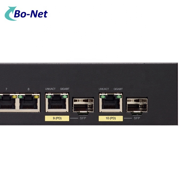 SG350-10MP-K9-CN SG350-10MP 10 Port Gigabit POE Managed Switch