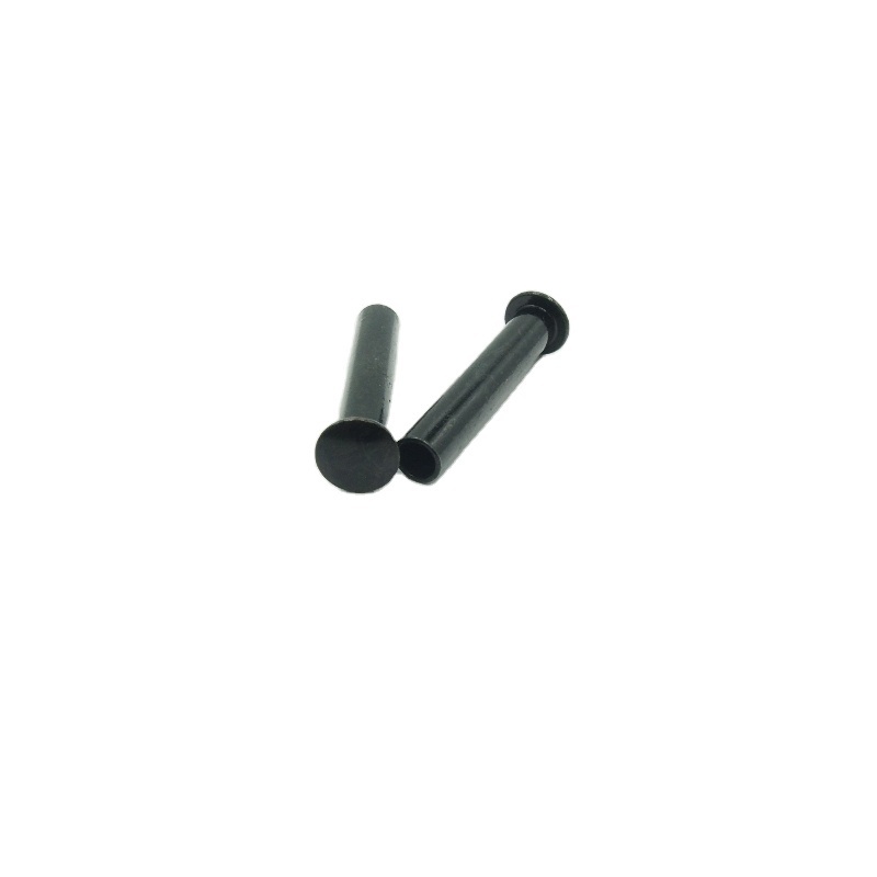 Rivets manufacturer Custom Made for Furniture Iron Steel Round Head Semi Tubular Rivet Black rivet