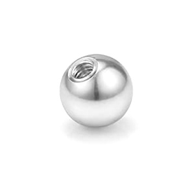 ROXI S925 sterling silver 18k gold plated 3mm piercing earring jewelry spare ball