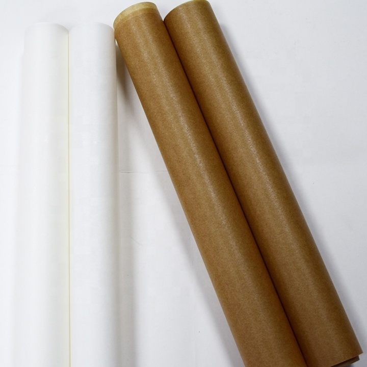 High quality baking round double sided silicone oil paper non stick grease proof paper