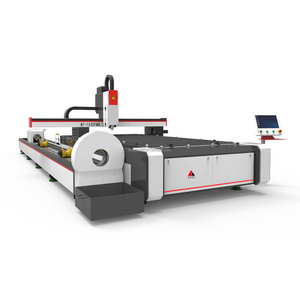 Pipe And Tube Laser Cutting machines from BOAO laser China, metal steel round square plate and tube pipe laser cutter machines