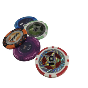 Custom poker chips 14g ceramic chips clay chips