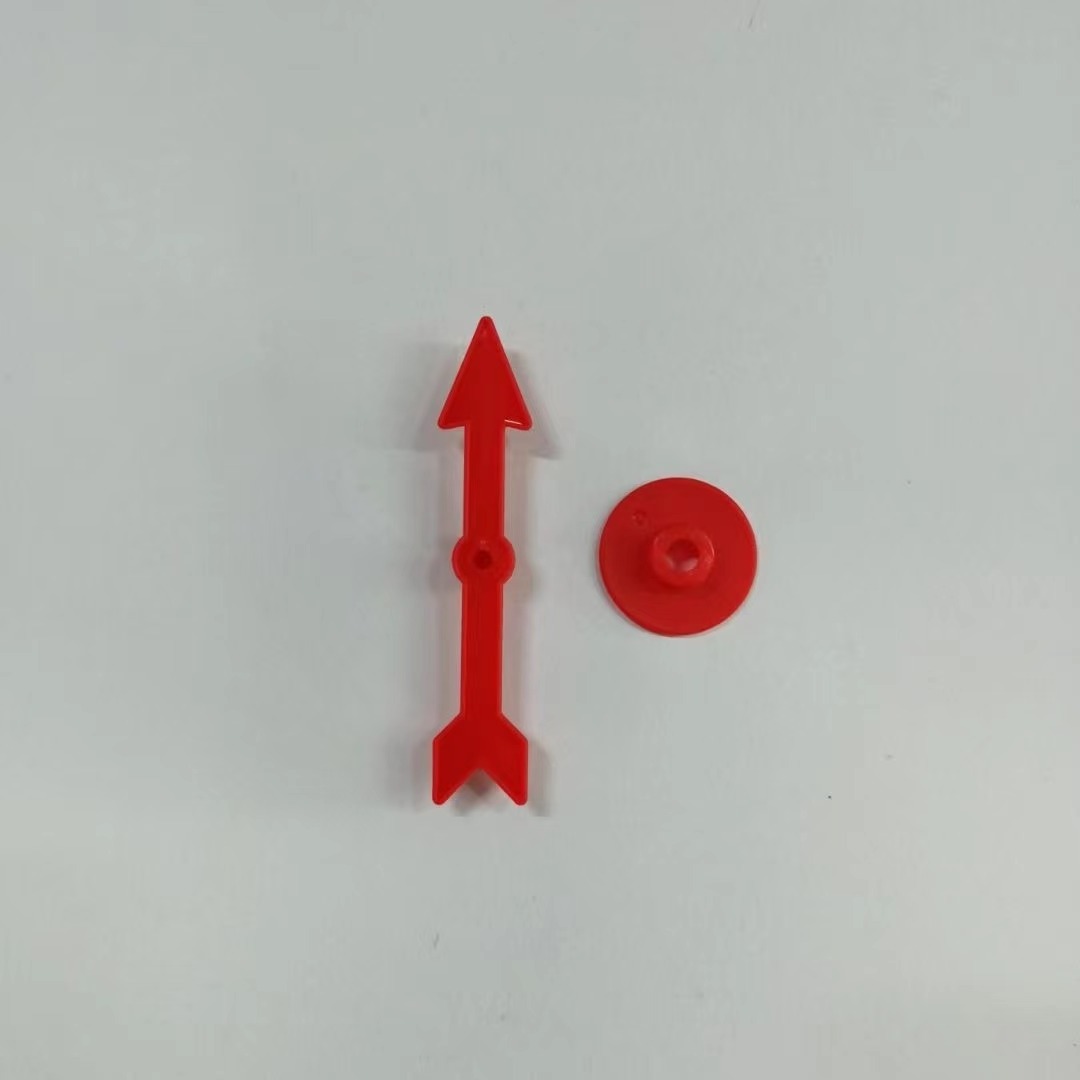 Wholesale educational plastic arrow high quality colorful plastic Spinner and base for educational board game