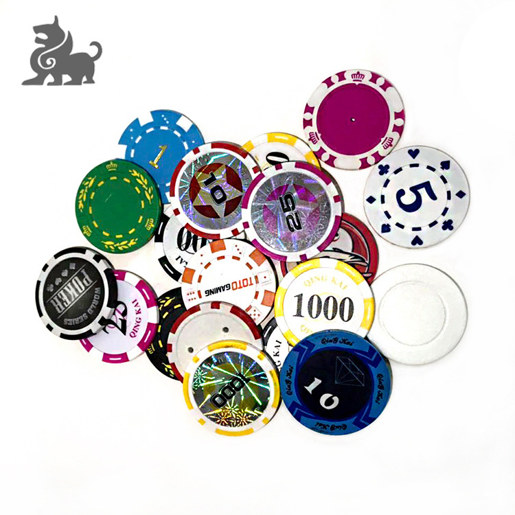 Custom Printed Mini Casino Poker Chips Set