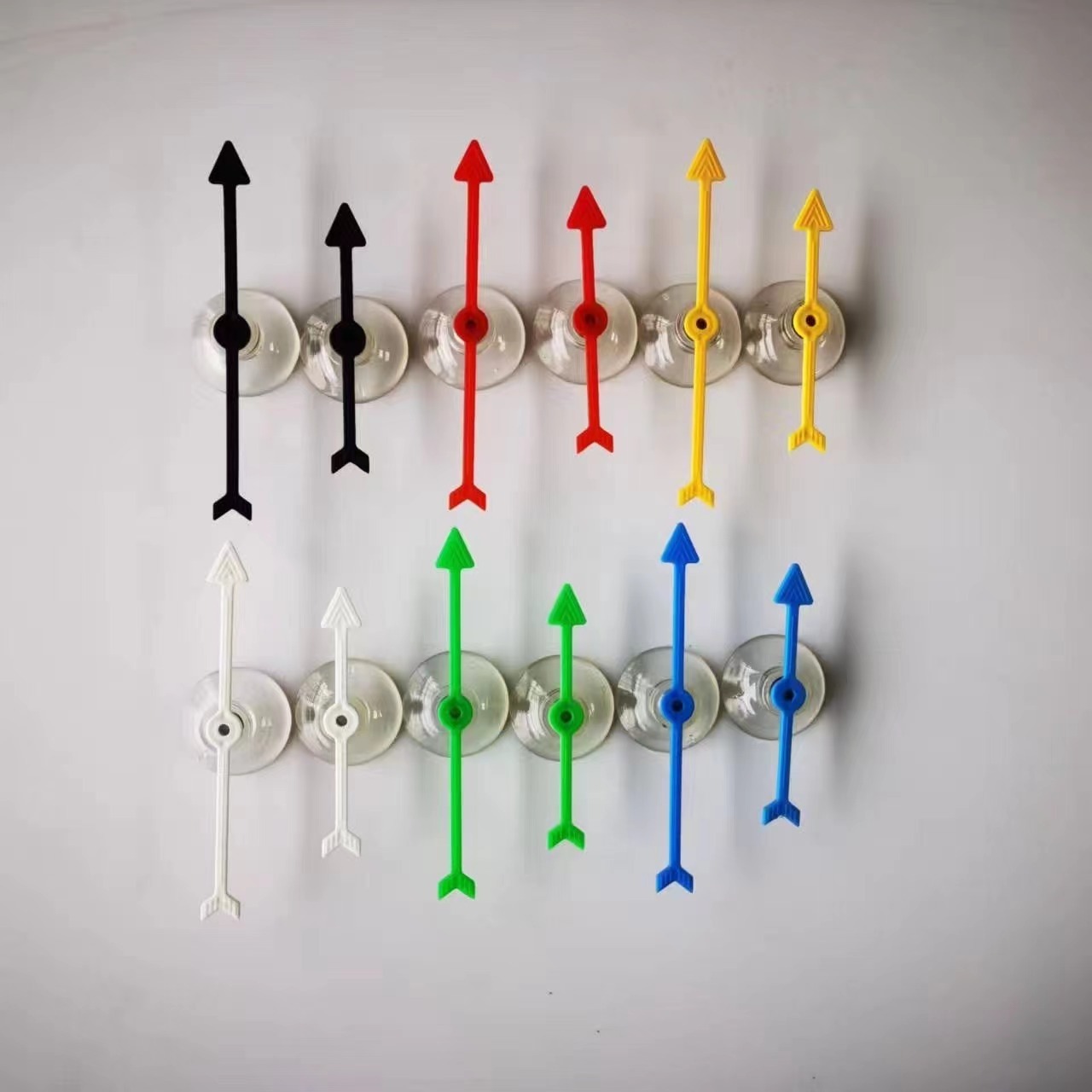 Wholesale educational plastic arrow high quality colorful plastic Spinner and base for educational board game