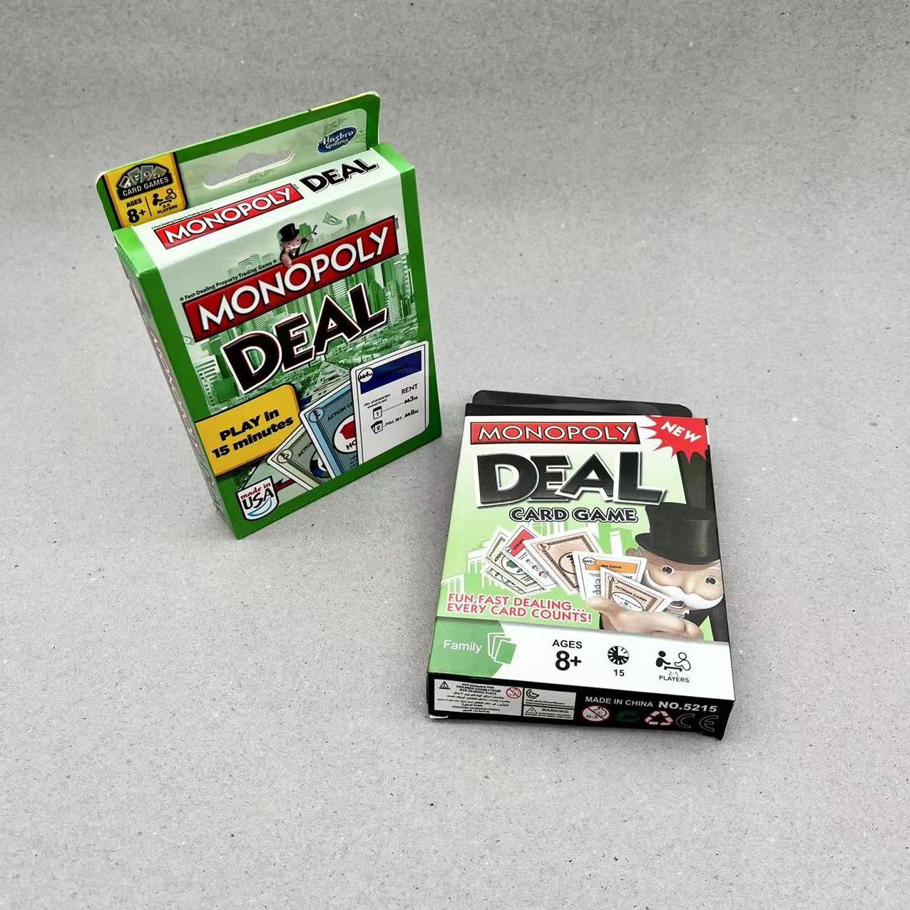 Custom Popular Monopoli Deal Card Game wholesale Card Game for fun