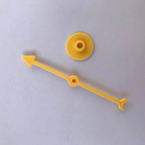 high quality Plastic spinner for games wholesale plastic arrow and base 4.5cm 7.2cm 10cm