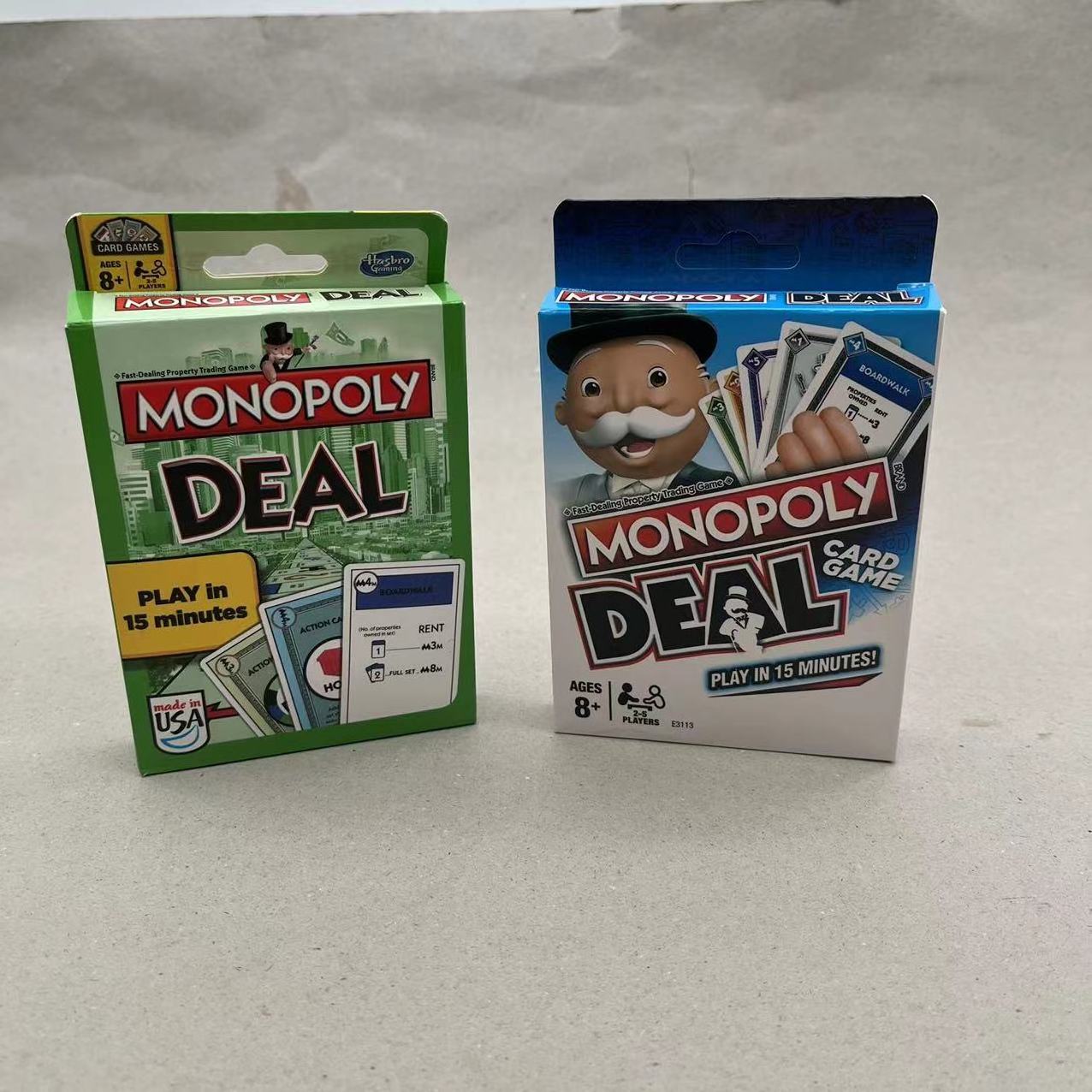 New Product Deal Card Game 108 cards Popular Monopoli Card Game for fun