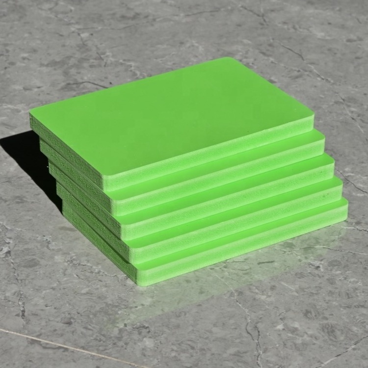 Wholesale Custom Colored Plastic PVC Foam Board 4x8 Black Grey Brown Green Red Yellow Blue Pink