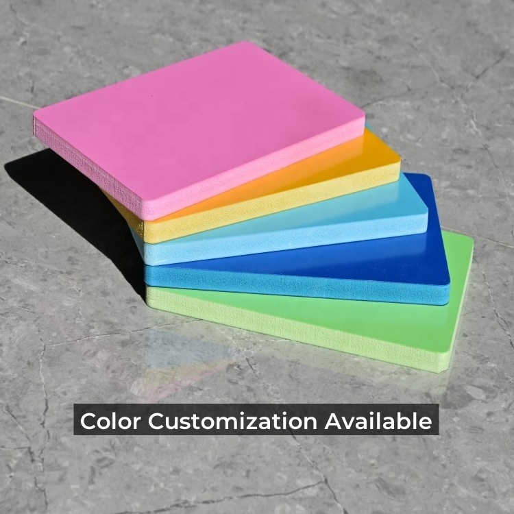 1mm - 30mm Customizable PVC Sheet PVC Foam Board Printing Cutting