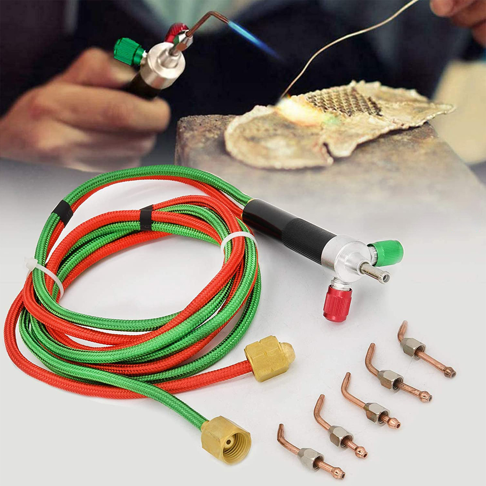 2023 Favored by Jewelers Gas Small Torch Welding Torch Kit American Oxygen torch for Jewelry Tools