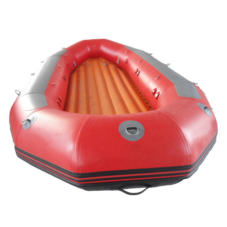 550cm pvc raft boat inflatable drifting  drift boat river fishing drift boat with accessories