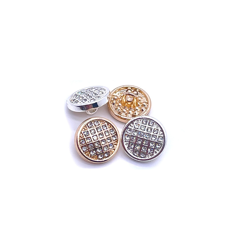 OEM ODM Custom Botones Metal Logo Zinc Alloy Brass Button Embossed Suit Blazer Buttons Coat Gold Sew Shank Buttons for Clothes