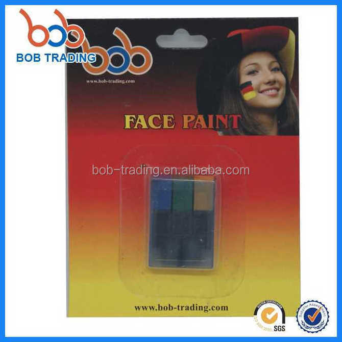 Wholesale Creative Brand OEM WorldCup Face Paint Germany  Flag Face Paint Designs