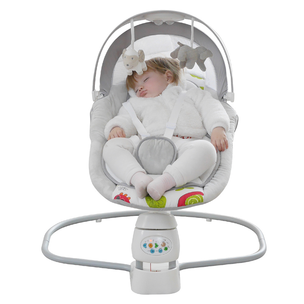 Wholesale electric rocking bassinet babies automatic swing smart baby cot