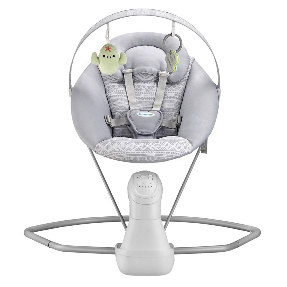 Most high quality battery power and plug in rocker chair vibrating chair baby chair electric baby bouncer swing