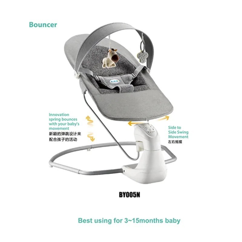 Portable ingenuity rocking baby infants swinger cradle electric spring automatic bouncer rocker baby swing chair