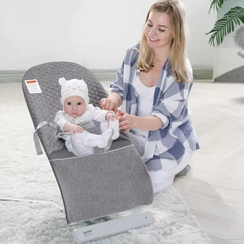 3 seat position indoor living room cradle newborn infant swing chair remote control electric baby rocker bouncer with music