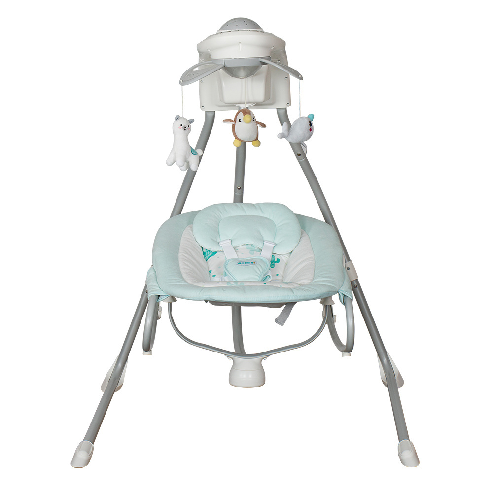 Luxury ingenuity electric automatic newborn infant cradle Baby Swing Bouncer Rocker