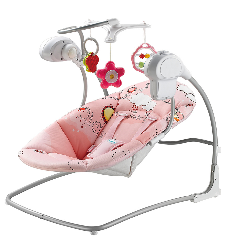 Automatic electric vibration baby swing baby bed