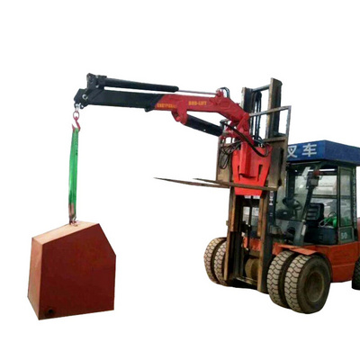 boblift Telescopic Hydraulic Forklift Jib Boom Crane Attachment