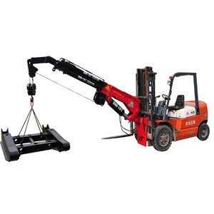 5t Forklift Jib Boom Crane Attachment