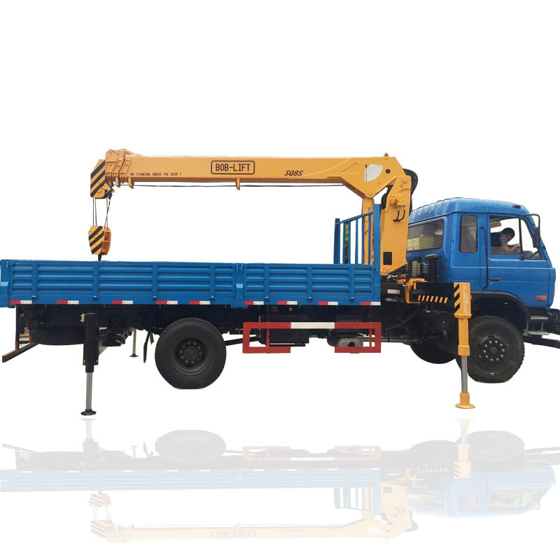 8 Ton 10 Ton Hydraulic Boom Manuipulator Stick Mechanical Telescopic Boom Truck Mounted Crane