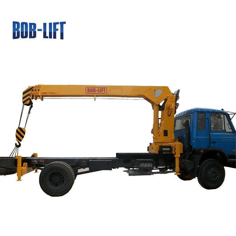 8 Ton 10 Ton Factory Selling EAC Certificate Hydraulic Telescopic Boom Truck Mounted Manipulator Crane