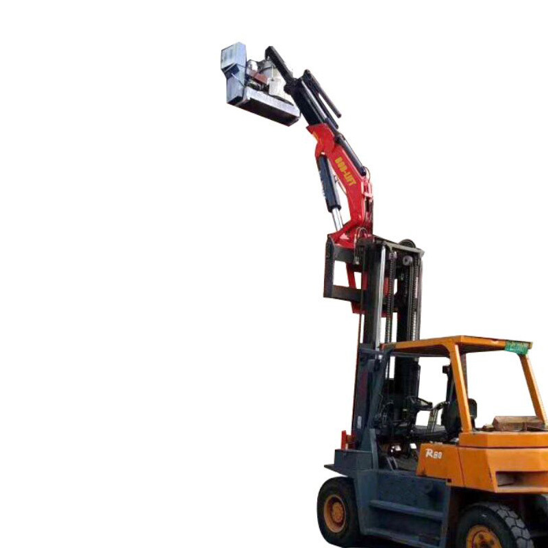 boblift Telescopic Hydraulic Forklift Jib Boom Crane Attachment