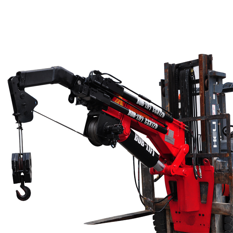 5t Forklift Jib Boom Crane Attachment