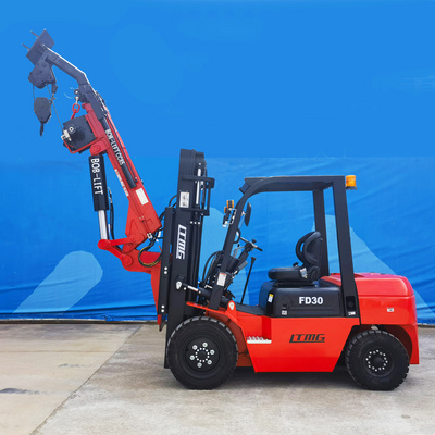 Forklift Truck Flying Jib Crane Telescopic Jib Hydraulic Forklift Truck Crane