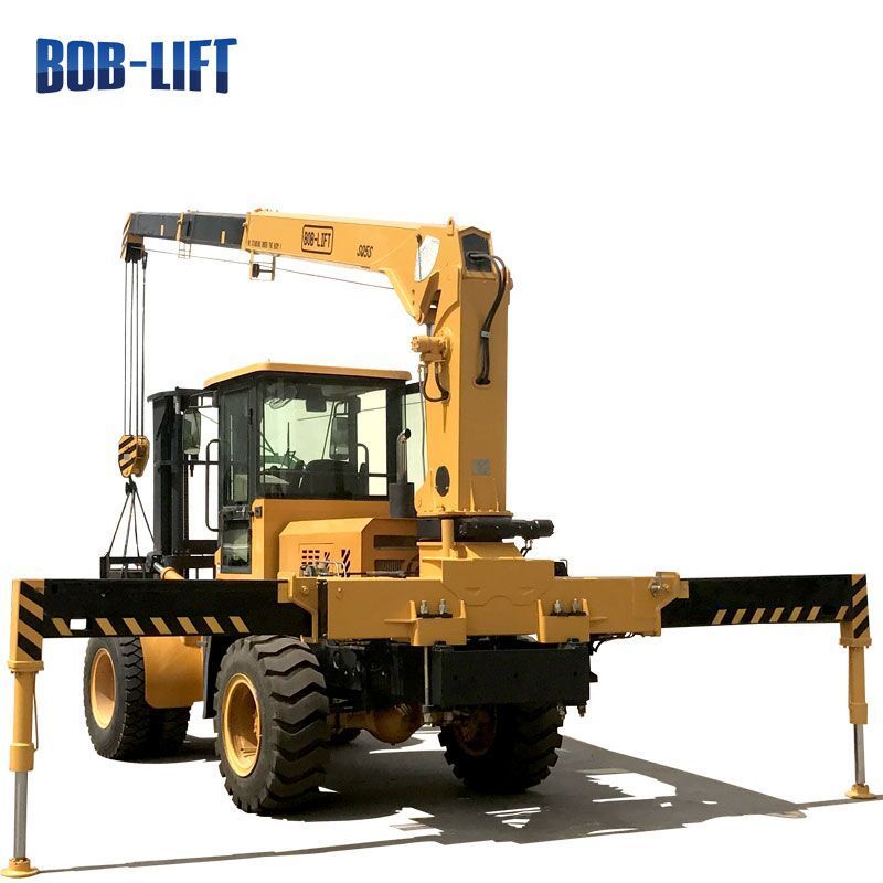 BOB-LIFT  1 ton 2 ton Hydraulic Forklift Flying Jib Crane Electric Forklift Telescopic Jib Crane