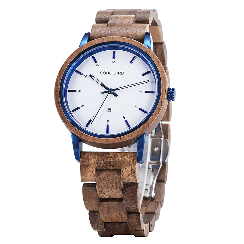 Factory direct sales newest waterproof japan movement quartz watch sr626sw unisex white custom smart watch lady wood watch