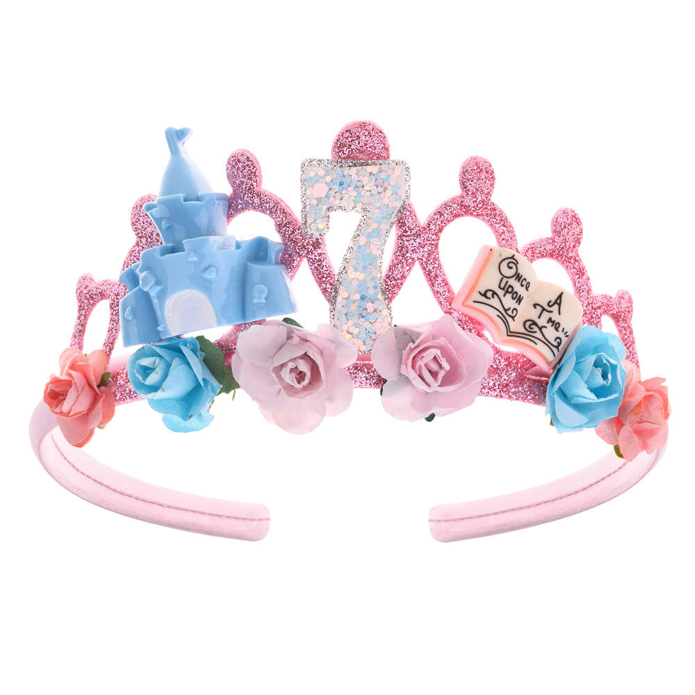 Cute Hair Accessories New Fashion Unicorn Headbands For Girls Jewelry For Kids Pearl Hair Bands For Children Party