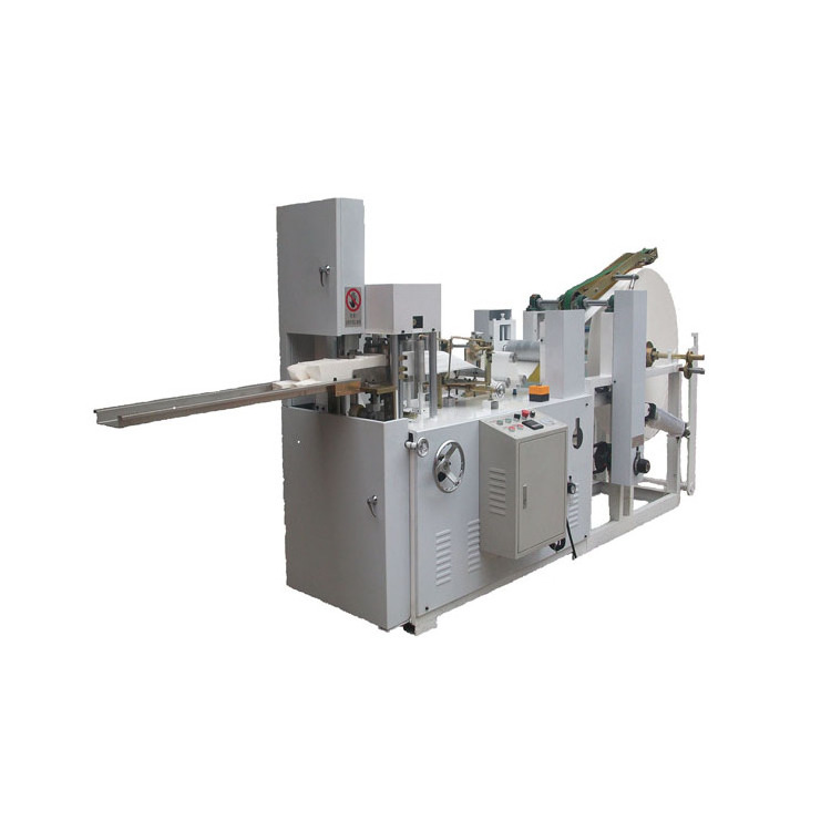 Disposable Napkin Tissue Paper Embossed Folding Making Machine Price Automatic