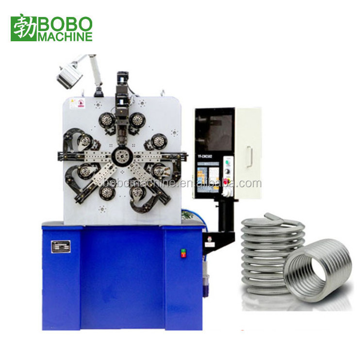 Rhombu Stainless Steel Wire Thread Insert Heli Spring Coil Forming Machine