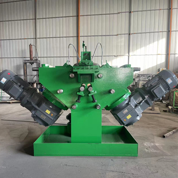 Continuous Spiral Screw Blade Auger Flight Cold Rolling Forming Machine For Conveyor