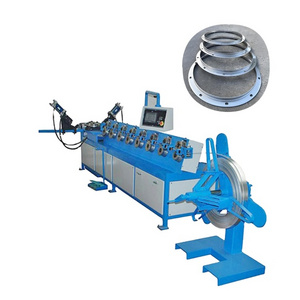 HVAC Duct Angle Steel Round Flange Forming Machine